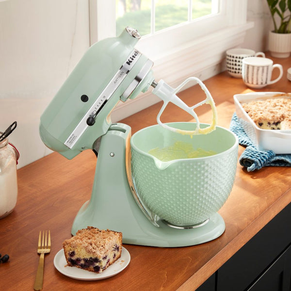 4.7L Dew Drop Ceramic Bowl for Tilt-Head Stand Mixer 5KSM2CB5TDD