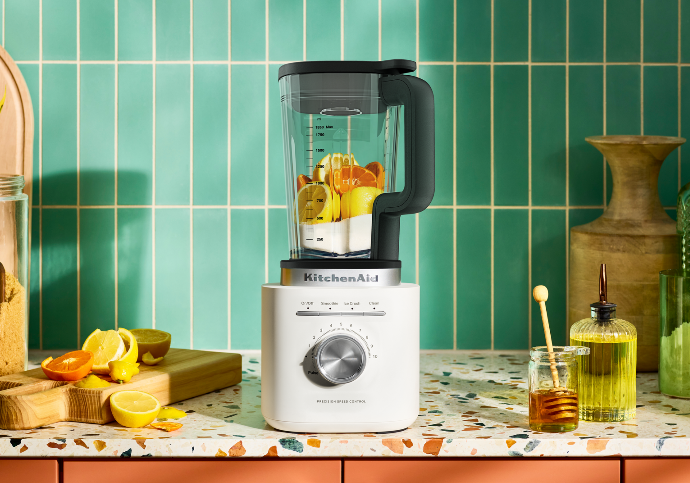 Pure Power Blender with Glass Jar