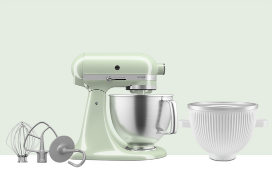 Artisan Tilt-Head Stand Mixer KSM192 + Ice Cream Bowl Bundle
