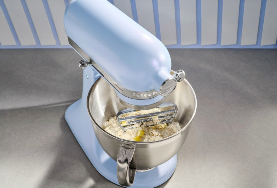 Stand Salt 4.7L Artisan Stand Mixer 2024 Colour of the Year - Blue Salt KSM195 ...